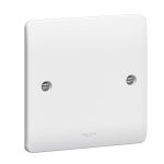 730095 - 1GANG BLANK PLATE 3X3 -WHITE - LEGRAND