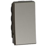 572505 10A SINGLE MODULE 2 WAY SWITCHES MAGNESIUM