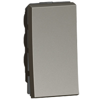 572505 10A SINGLE MODULE 2 WAY SWITCHES MAGNESIUM