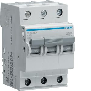 MU316A MCB 16A T.P 6K