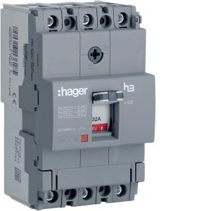 HHA032Z  MCCB 32A 3P 25kA  (SMALL)