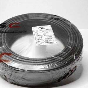 سلك مجدول 1C × 2.5 مم - كابل خليجي 100/ياردة - أسود