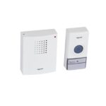 094250 - WIRELESS BELL RANGE APPR. 50 METER WITH REMOTE & 32 RINGTONES IP44 - LEGRAND
