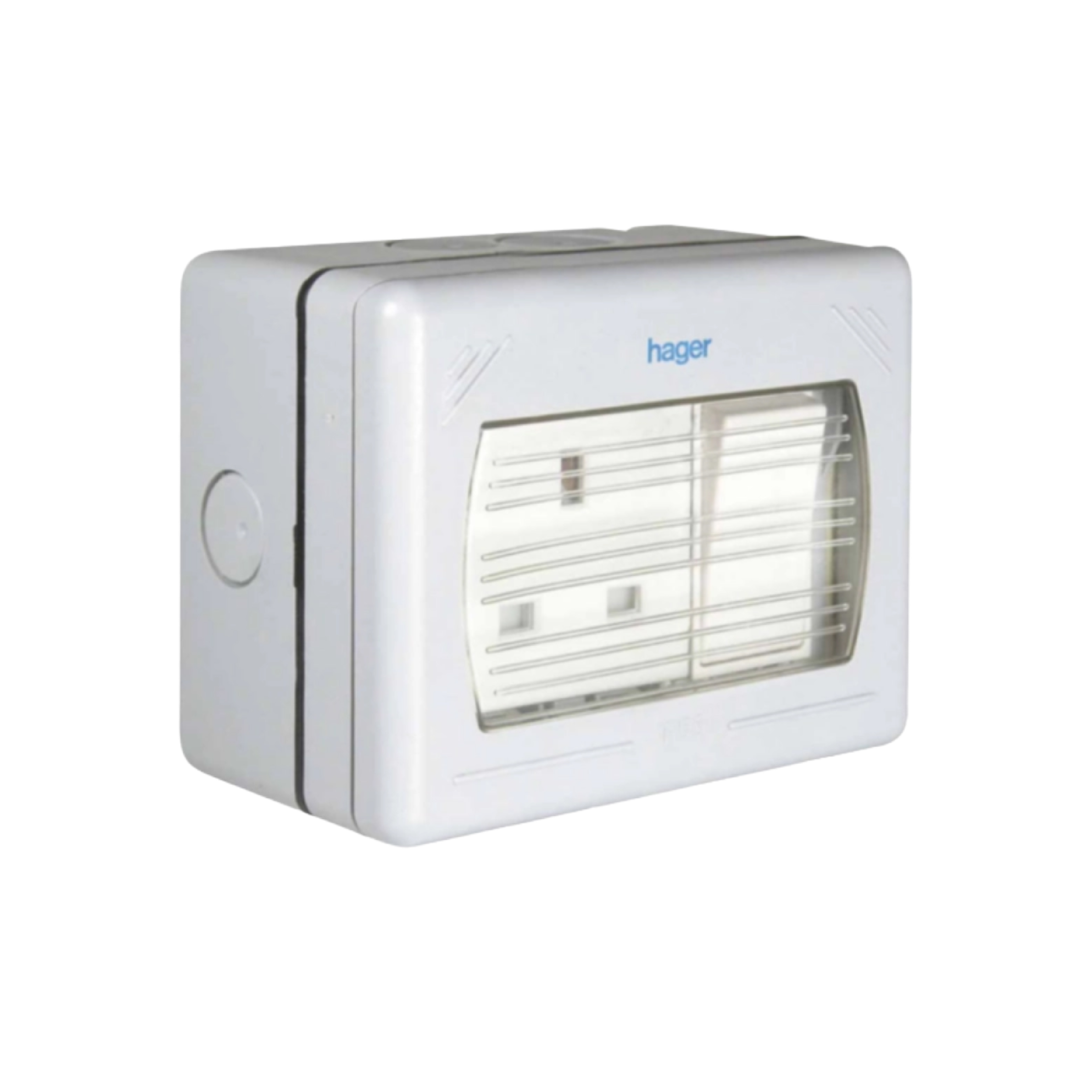 XSW5114 WEATHERPROOF 1 GANG SW SOCKET 13A IP55 HAGER