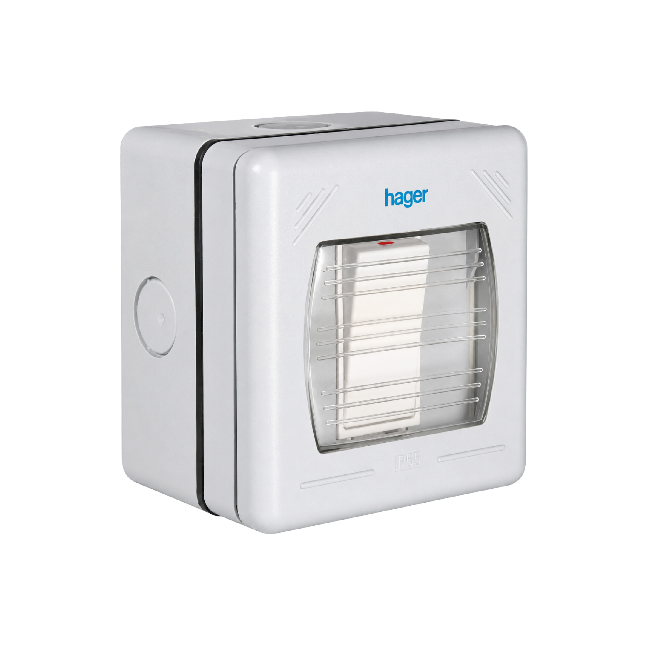 XPW5110 WEATHERPROOF SWITCH 10AX 1G 1W IP55 HAGER