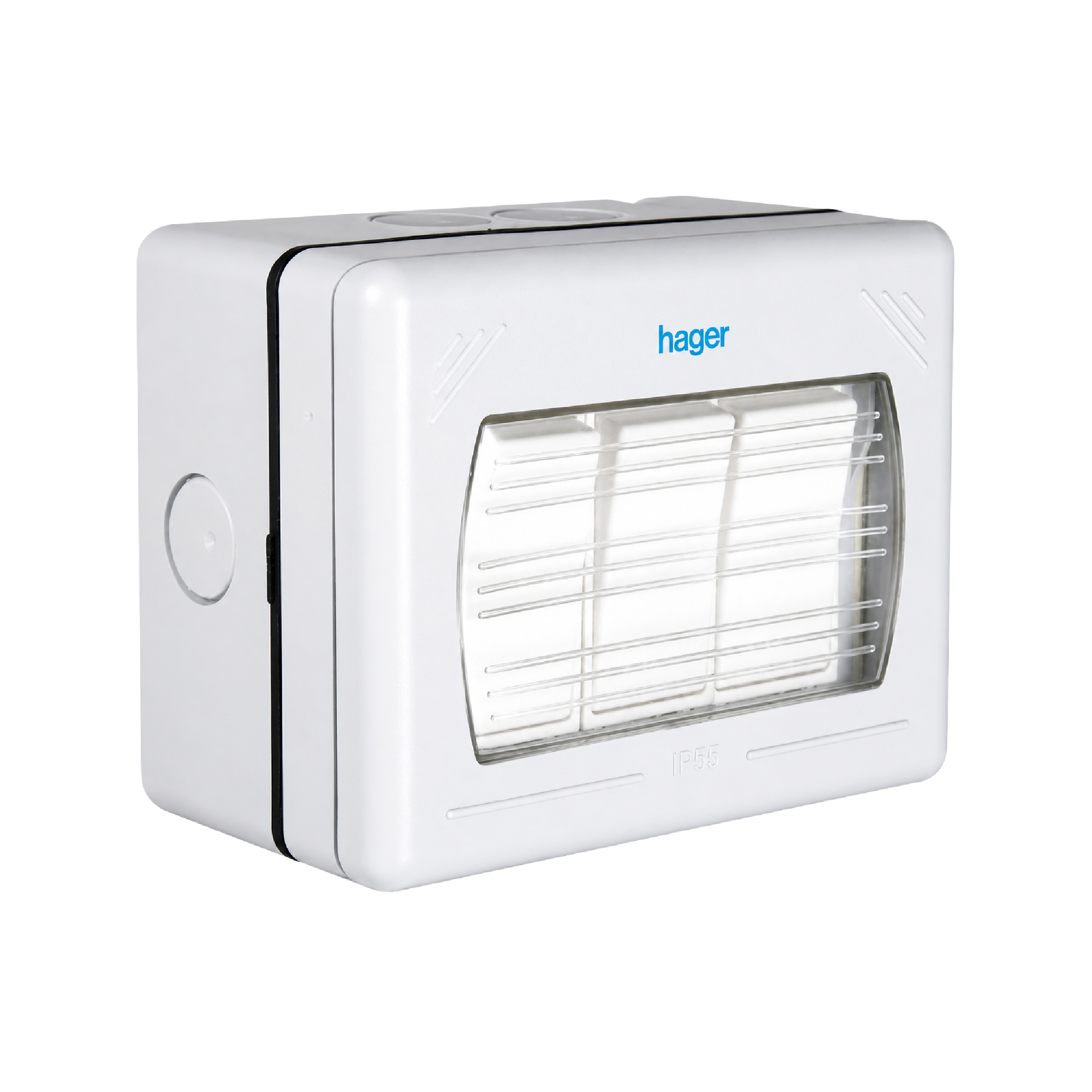 XPW5310 WEATHERPROOF SWITCH 10AX 3G 3W IP55 HAGER