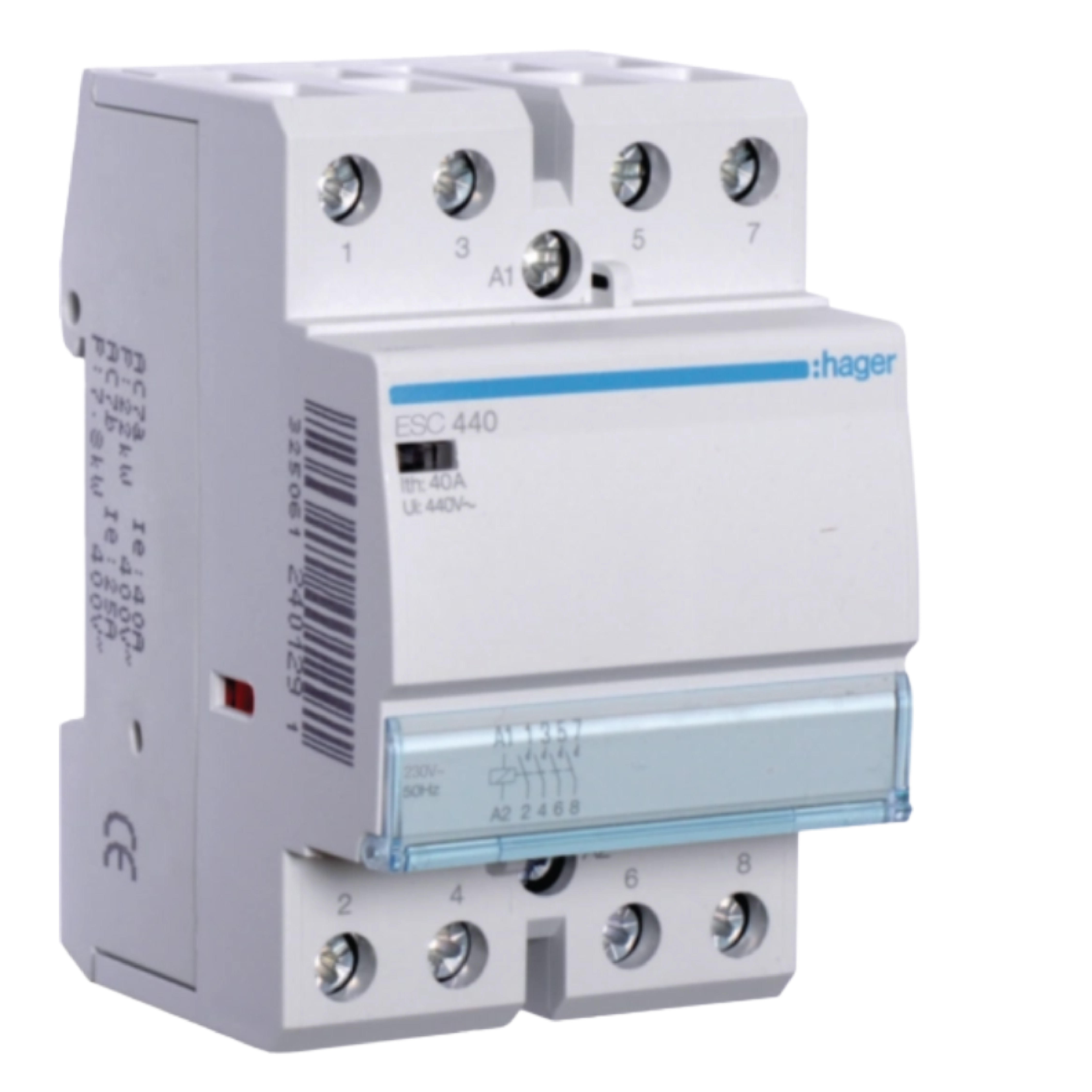 ESC440 CONTACTOR 40 A 4 NO. HAGER