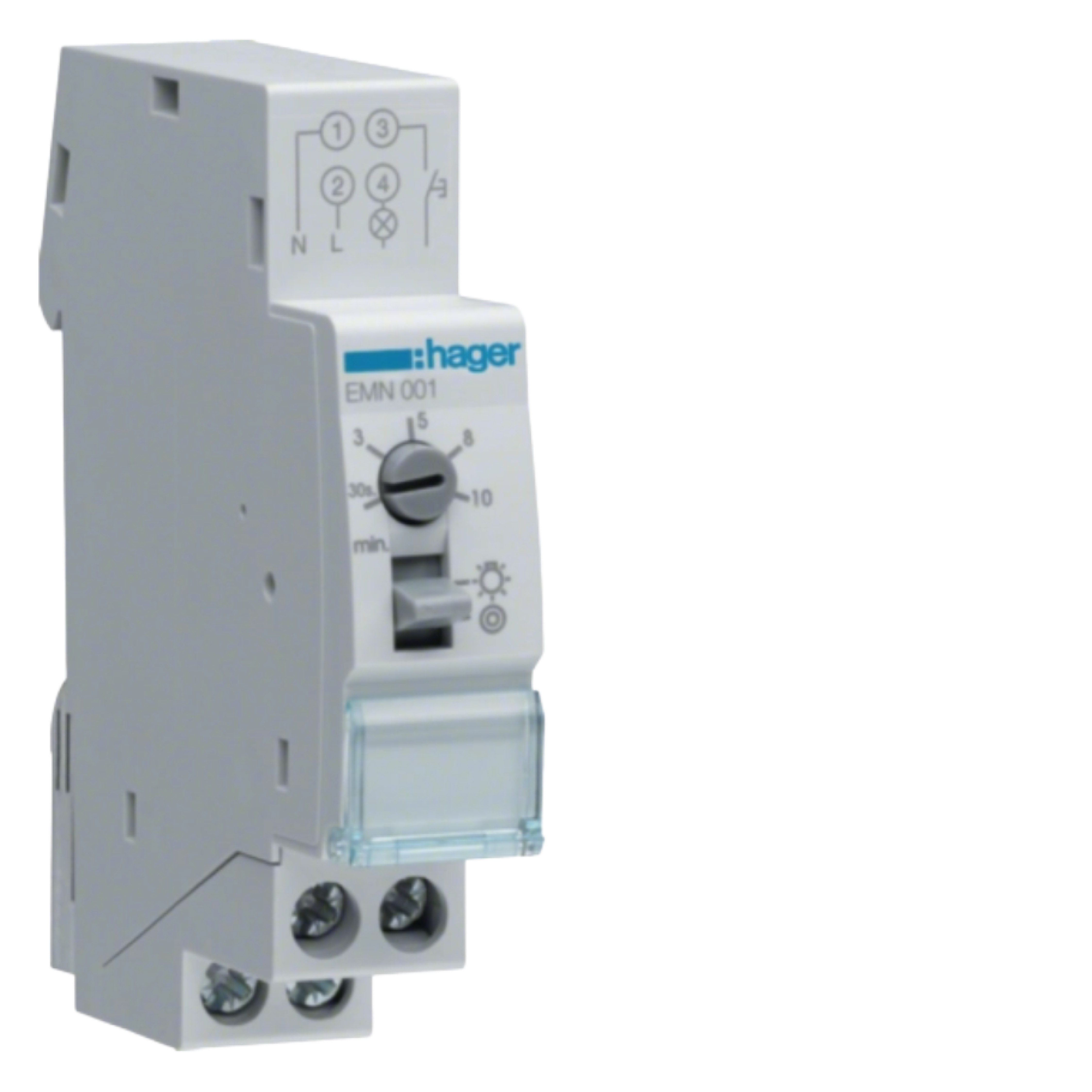 EMN001 STAIR CASE TIMER 16A30 - HAGER