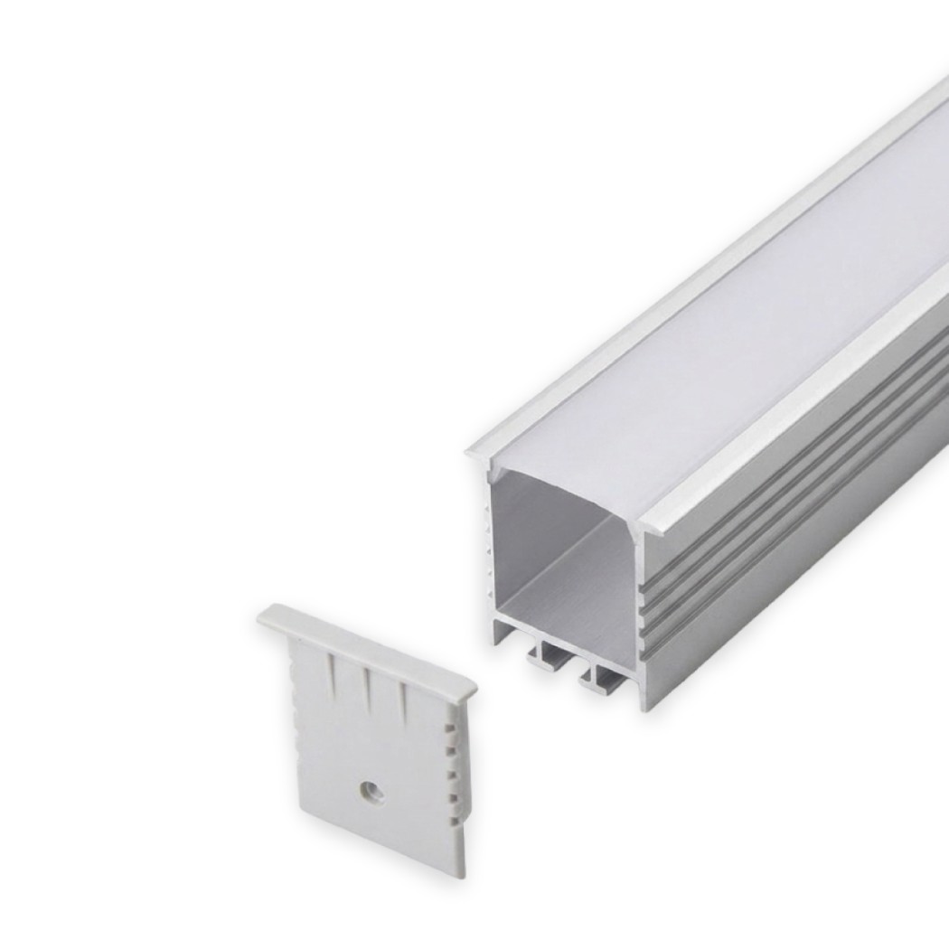 LT-711 2M LENGTH PROFILE+ 2M LENGTH COVER+ 2PCS END CAP+2PCS CLIP