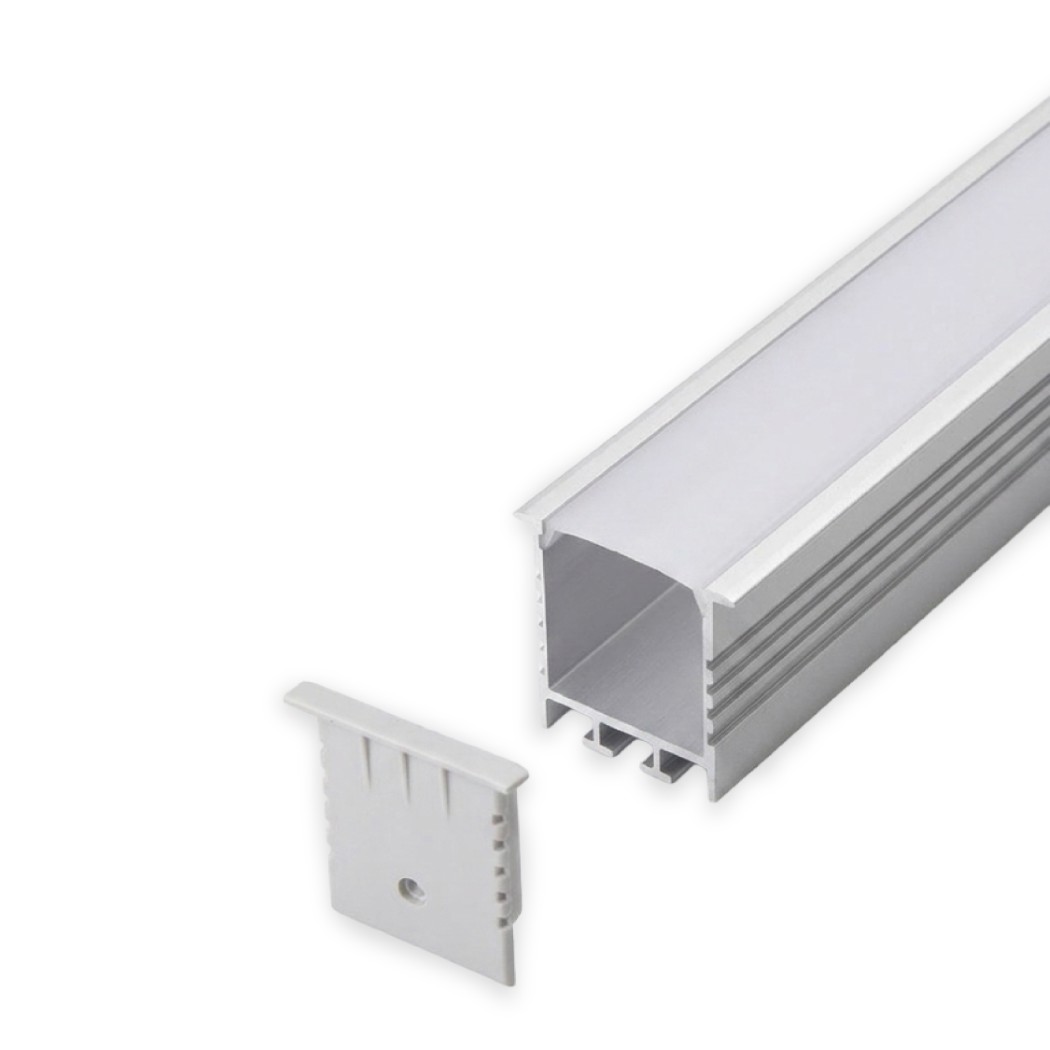 LT-711 3M LENGTH PROFILE+ 3M LENGTH COVER+ 2PCS END CAP+2PCS CLIP
