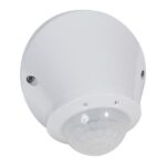 48943 IDEAL FOR PASSAGE AREAS PIR IP 41 WALL/SURFACE MOUNTING MOTION SENSOR,360? , 8MTR.