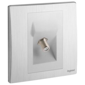 281152 -  TV F TYPE SATILITE SOCKET - WHITE - LEGRAND