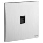 281160 -  RJ 11  1GANG TELEPHONE SOCKET-WHITE - MALIA