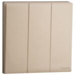 MEC21008RG- 3G 1W 16AX SWITCH RG - LEGRAND - OBRIA