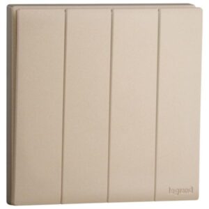 MEC21010RG- 4G 1W 16AX SWITCH RG - LEGRAND - OBRIA
