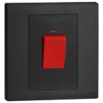 MEC21029BL- 1G 1W 45A DP SW RED LED IND BL - LEGRAND - OBRIA