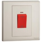 MEC21029CH- 1G 1W 45A DP SW RED LED IND CH - LEGRAND - OBRIA