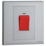 MEC21029SL- 1G 1W 45A DP SW RED LED IND DS - LEGRAND - OBRIA