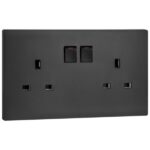 MEC32036BL- 2G BS 13A SP SSO BL - LEGRAND- OBRIA
