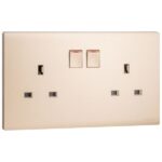 MEC32036RG- 2G BS 13A SP SSO RG - LEGRAND - OBRIA