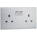 MEC32036SL- 2G BS 13A SP SSO DS - LEGRAND - OBRIA