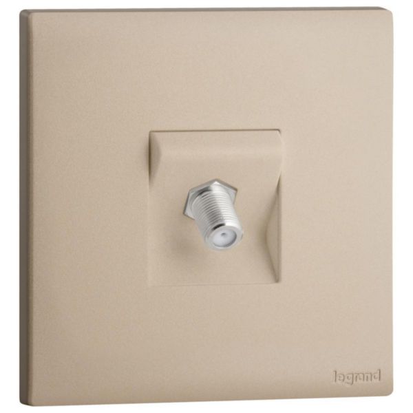 MEC41066RG- TV F TYPE SOCKET EXPORT RG - LEGRAND - OBRIA