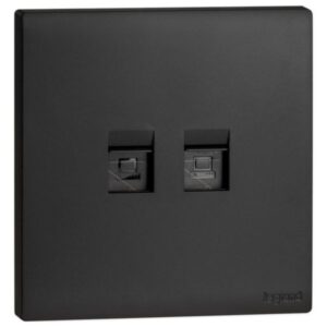 MEC43068BL- RJ 45 DOUBLE CAT 6 UTP BL - LEGRAND - OBRIA