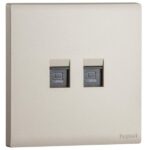 MEC43068CH- RJ 45 DOUBLE CAT 6 UTP CH - LEGRAND - OBRIA