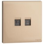 MEC43068RG- RJ 45 DOUBLE CAT 6 UTP RG - LEGRAND - OBRIA