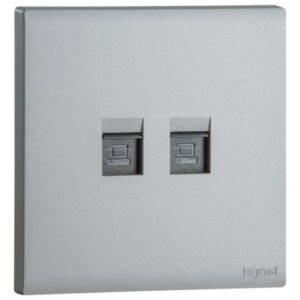 MEC43068SL- RJ 45 DOUBLE CAT 6 UTP DS - LEGRAND - OBRIA