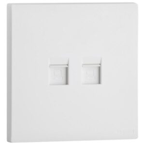 MEC43068WH- RJ 45 DOUBLE CAT 6 UTP WH - LEGRAND - OBRIA