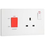 MEC73031WH- 45A COOKER UNIT WH - LEGRAND  -OBRIA