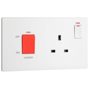 MEC73031WH- 45A COOKER UNIT WH - LEGRAND  -OBRIA