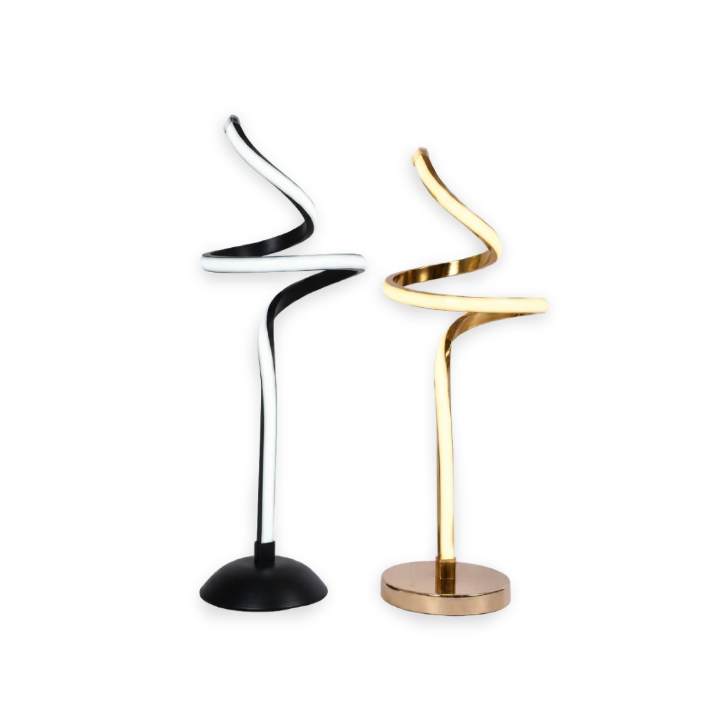 28W IP20 RATED DESIGNED LED TABLE LAMP GOLD COLOR 2700K - BAVERIAN