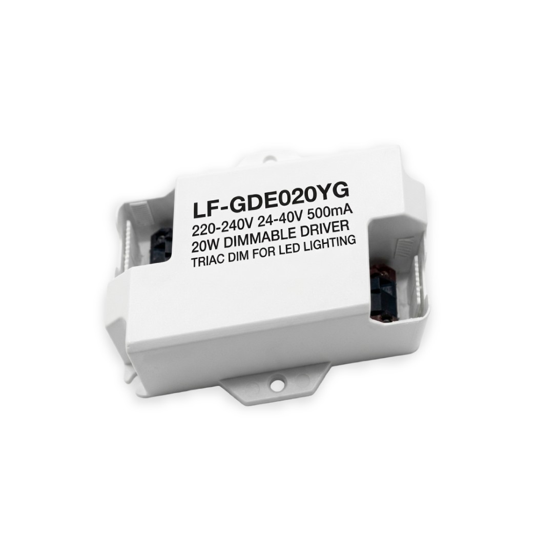 LF-GDE020YG - 220-240V 24-40V 500mA20W DIMMABLE DRIVER TRIAC DIM FOR LED LIGHTING