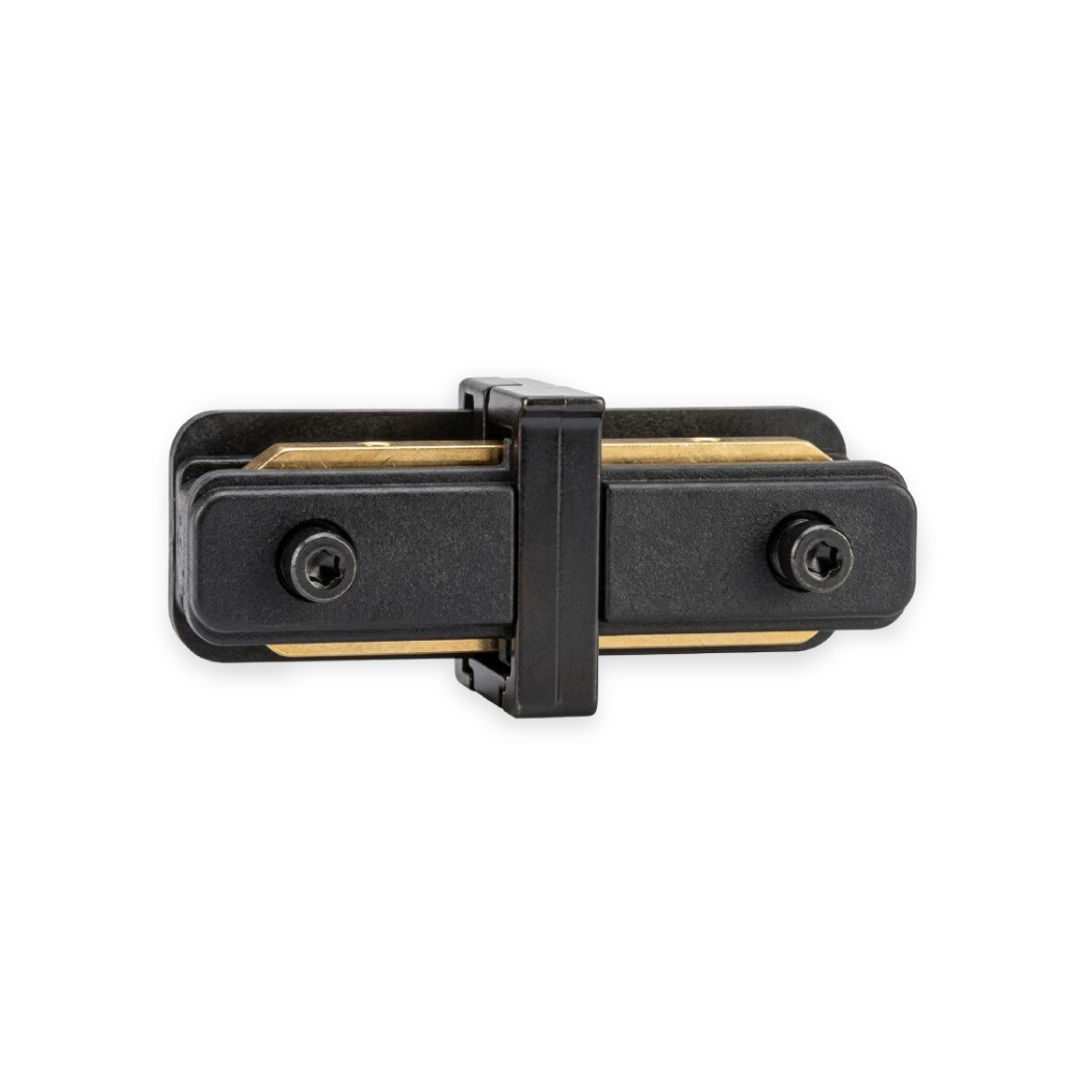 2 LINE TRACK, 2 WIRES ONE WORD CONNECTOR BLACK - CAPRAZZE
