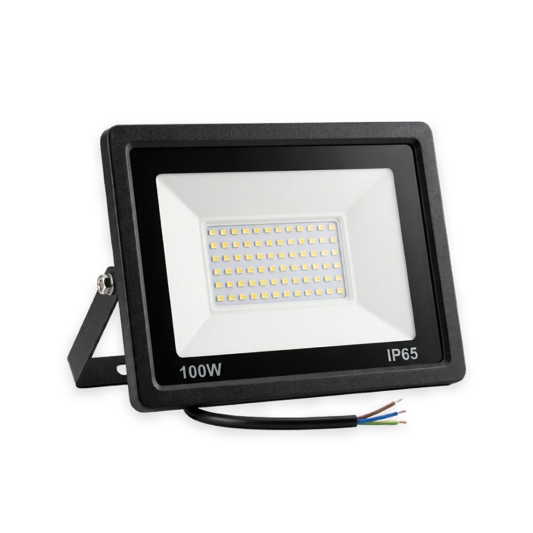 KH-FL-S071-100W-B-SMD 100W FLOOD LIGHT SANAN  6500K  IP65