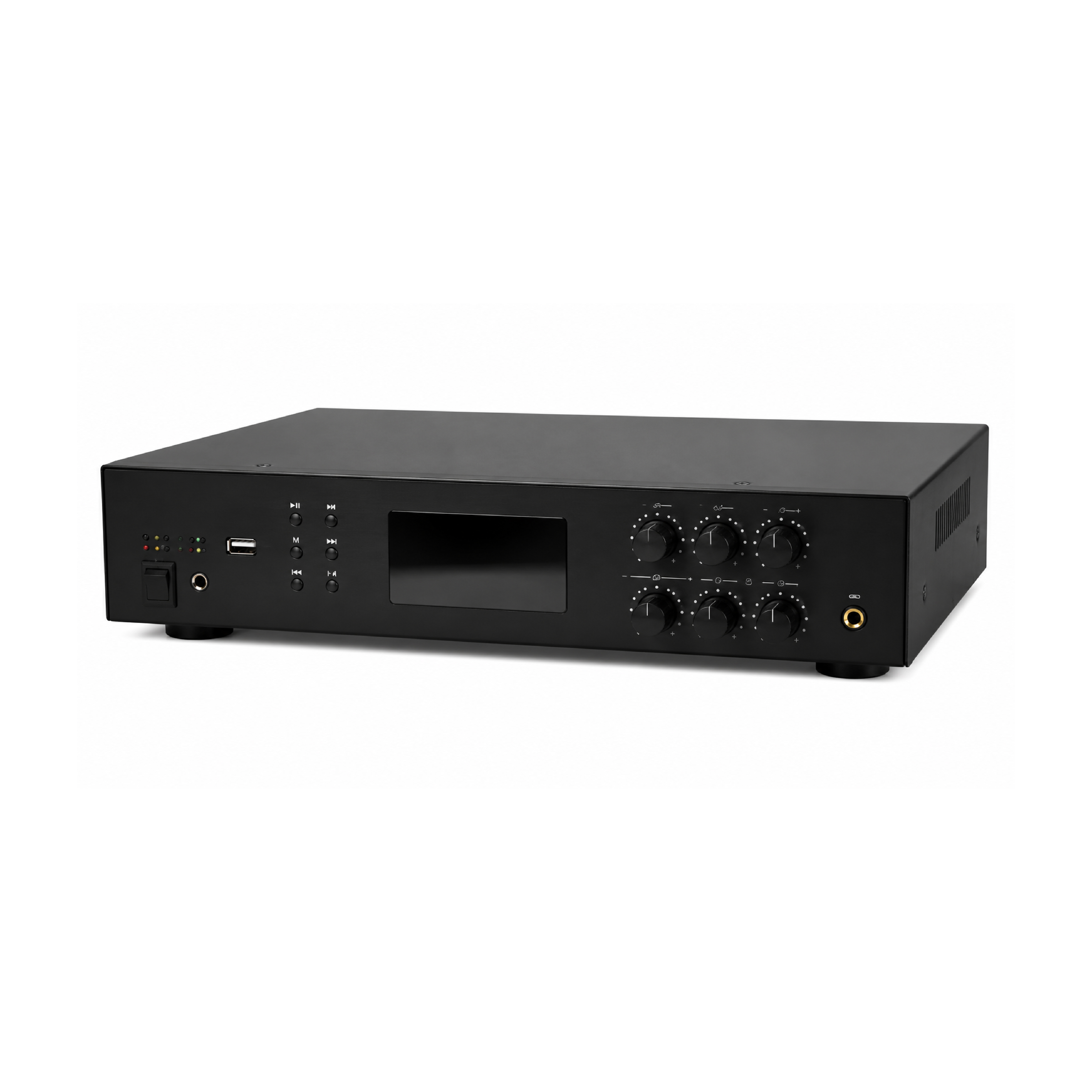 FMA6250S - 250W 6 ZONES MIXER AMPLIFIER WITH AUDIO SOURCE AND TIMER - FBT