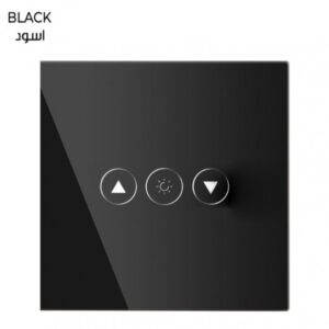 WIFI DIMMER SWITCH POWER:90V-250VAC SIZE:86*86MM(BLACK)