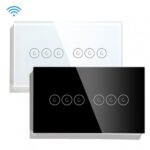 مفتاح 3G + 3G واي فاي 3G مع قوة محايدة: 90 فولت - 250 فولت تيار متردد الحجم: 146*86 مم (أسود)