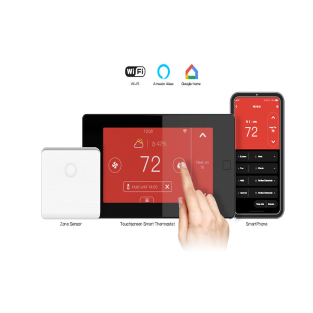 WIFI TOUCHSCREEN THERMOSTAT FOR AC