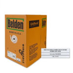 9116 CXL CABLE D.SHIELD RG-6 V100186(SUPER LOW LOSS) BLACK- BELDEN
