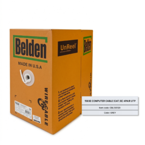 1583E COMPUTOR CABLE GREY (CAT.5E) 4PAIR UTP - BELDEN