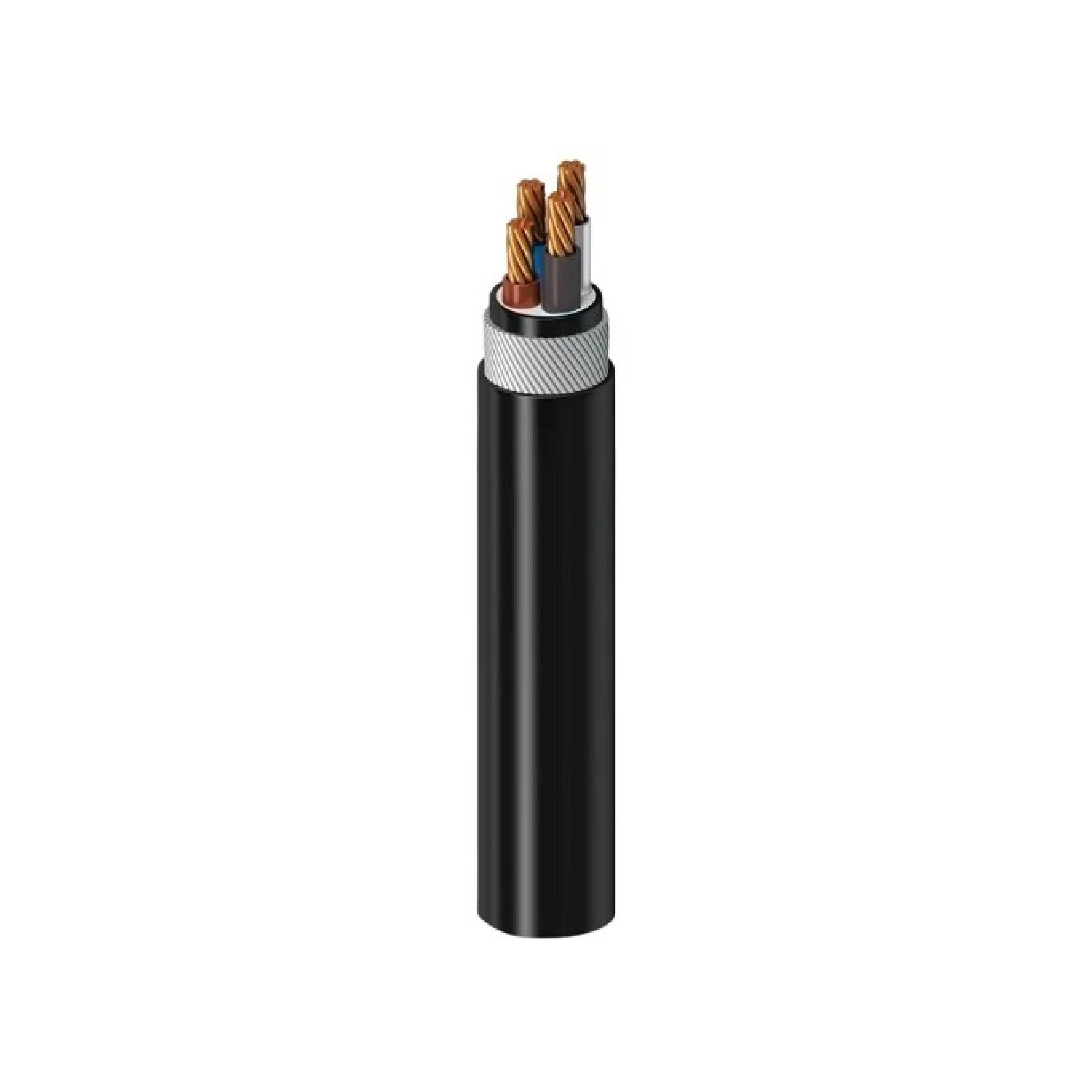 4x2.5MM - CU/XLPE/SWA/PVC ARMORED CABLE 600/1000V 1MTR - ELSEWEDY