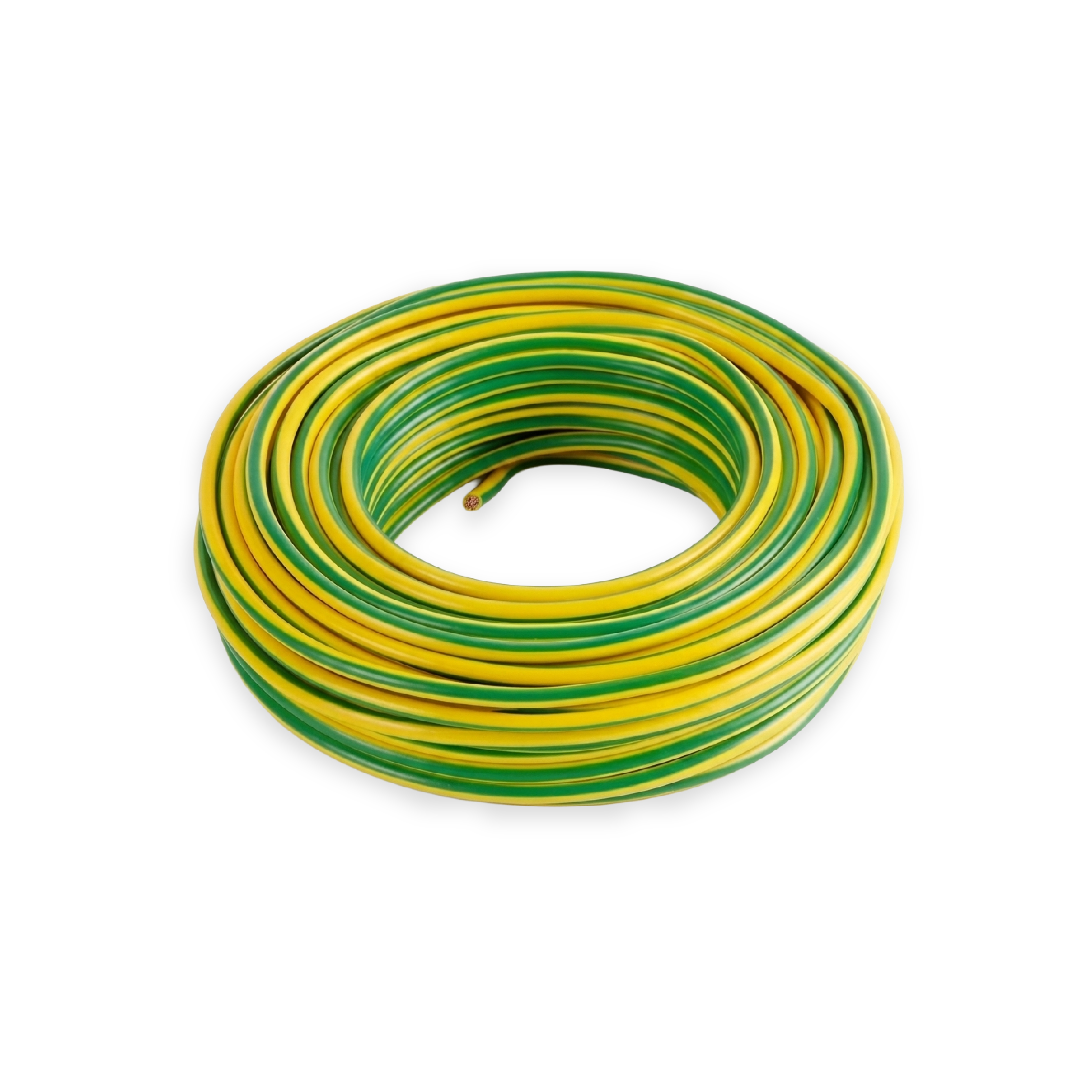 1x120MM CU/PVC - YELLOW/GREEN - 1MTR